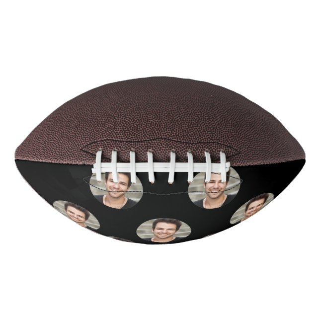 Ballon De Foot Visage personnalisé drôle, Photo personnalisée (Devant)