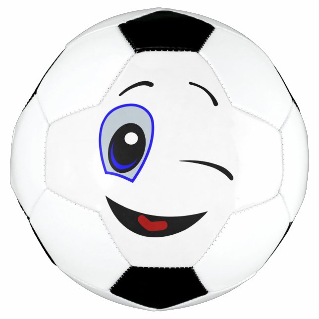 BALLON DE FOOT VISAGE SOURIRE (Devant)