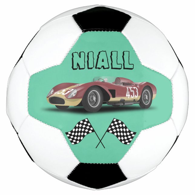 Ballon De Foot Voiture de course sportive (Devant)