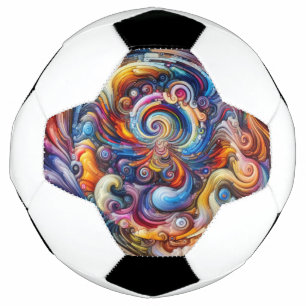 Ballon De Foot Vortex couleur dynamique