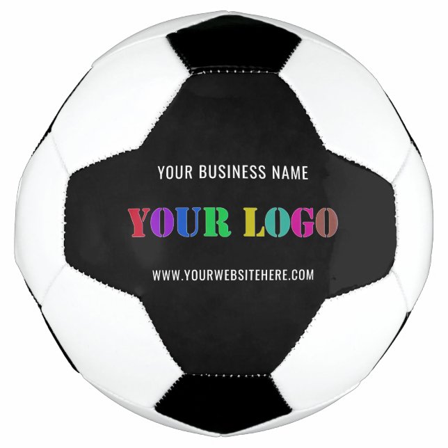 Ballon De Foot Votre entreprise Logo Texte Soccer Ball Choisir le (Devant)