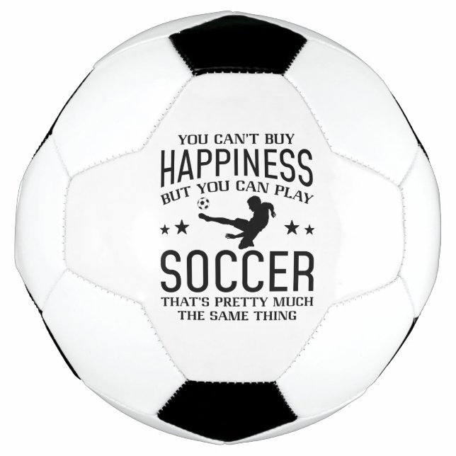 Ballon De Foot Vous Pouvez Jouer Au Football (Devant)