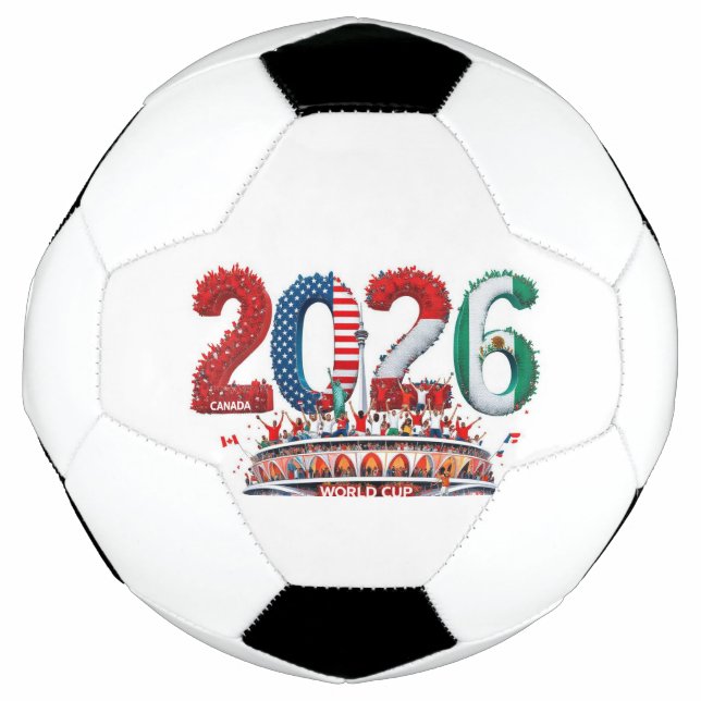 Ballon De Foot World Cup 2026 (Devant)