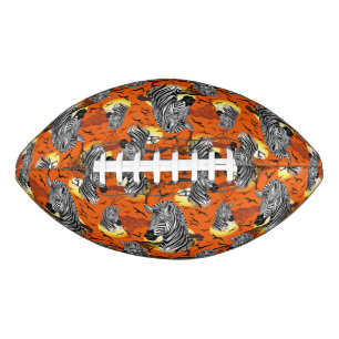 Ballon De Foot Zebra African Savanna Wild Animal