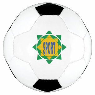 Ballon Foot Design SPORT BRAZIL Soccer Ball