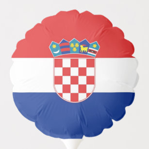 Ballon Gonflable Ballon patriotique avec drapeau de Croatie