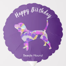 Beagle Hound Chien Silhouette PPY&B Amusant Annive