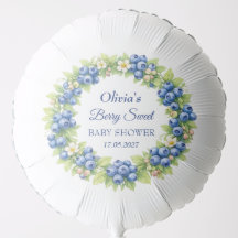 Douce Baby Shower Blueberry Bébé Fille Garçon