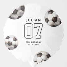 Invitation d'anniversaire de football pour garçons