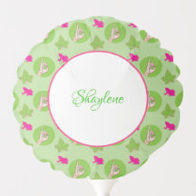 Joli rose et vert