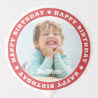 Joyeux anniversaire Simple moderne photo personnal