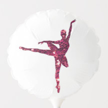 Pink Ballerina monoface (ajoutez votre message)