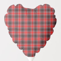 Tartan Plaid Rouge, noir & blanc No. 62