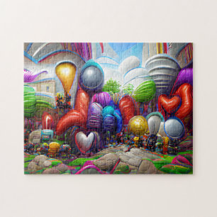 Ballons Bienvenue Accueil Jigsaw Puzzle