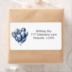 Ballons bleus Delft personnalisable