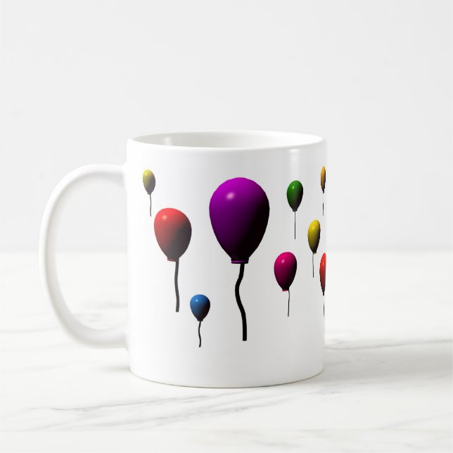 Ballons Coffee Mug (Left)