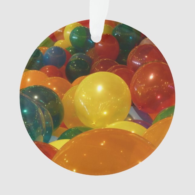 Ballons colorés Design de fête (devant)