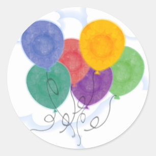 Ballons dans le sticker Sky