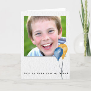 Ballons d'aquarelle peints par Faire-part d'adopti