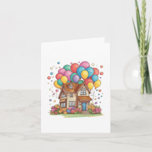 Ballons de fête et blanc de maison