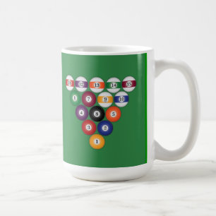 Ballons de piscine / Billard : Tasses de café