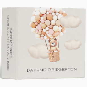 Ballons d'ours Brown Bébé Album photo 3 Classeur d