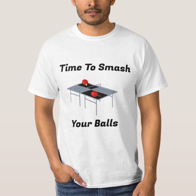 Ballons Drôle, Tshirt Ping Pong (Devant)