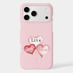 Ballons en forme de cœur rouge rose blanc Live Lau