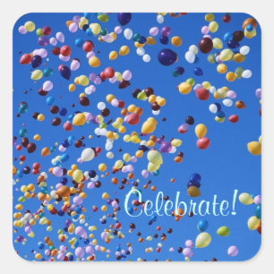 Ballons se lever - Sticker