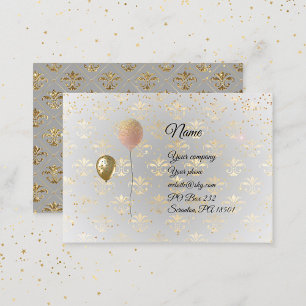 Ballons sur Royal Gold, Carte de visite bondé