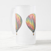 Balloon2 Frosted Glass Beer Mug (Front Left)