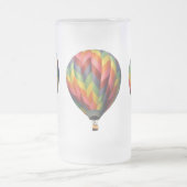 Balloon2 Frosted Glass Beer Mug (Center)