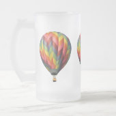 Balloon2 Frosted Glass Beer Mug (Left)