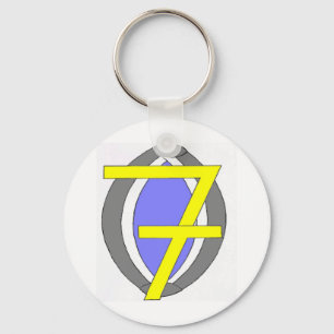 BALLOON 7.jpg RUGBY Keychain