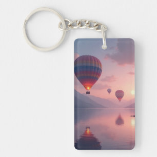 Balloon Adventure Dreams Keychain