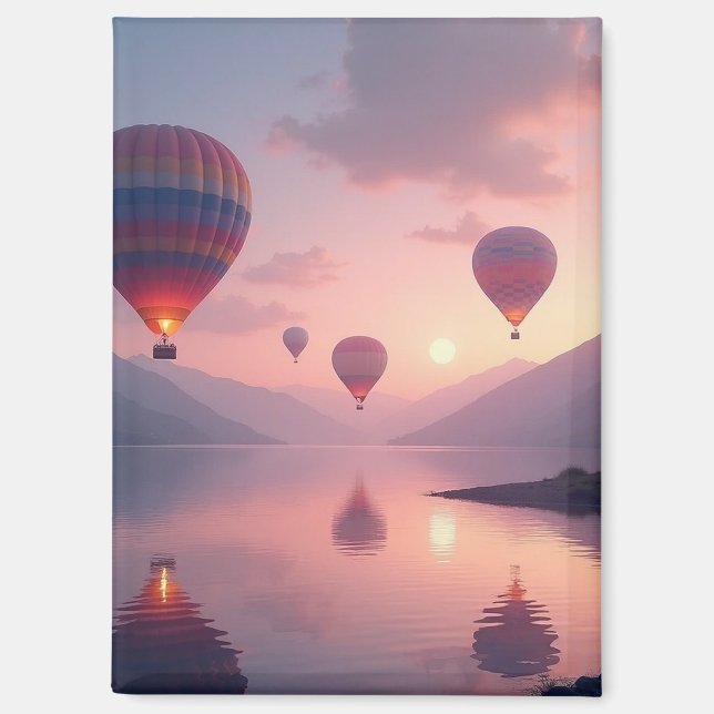 Balloon Adventure Dreams Magnet (Front)