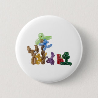 balloon animal group 2 inch round button