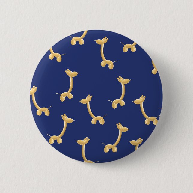 Balloon Animals 2 Inch Round Button (Front)