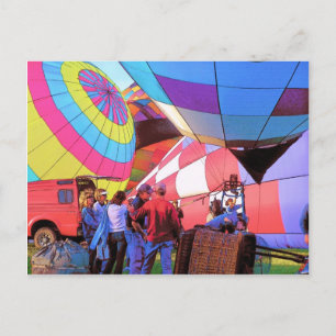 Balloon Art 5 Postcard