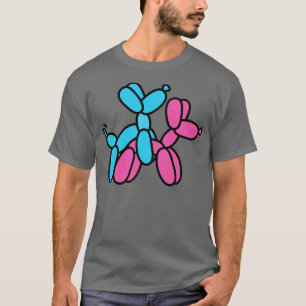 Balloon artist balloon twister mating dogs balloon T-Shirt