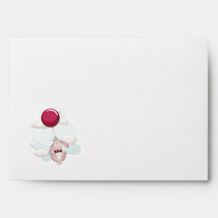 Balloon Baby Shower Envelope
