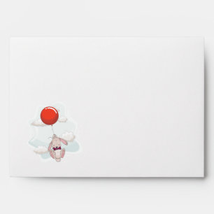 Balloon Baby Shower Envelope