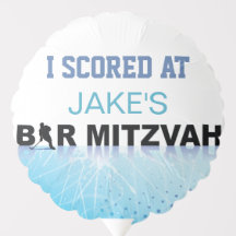 Balloon Bat mitzvah de la barre de HOCKEY ICE