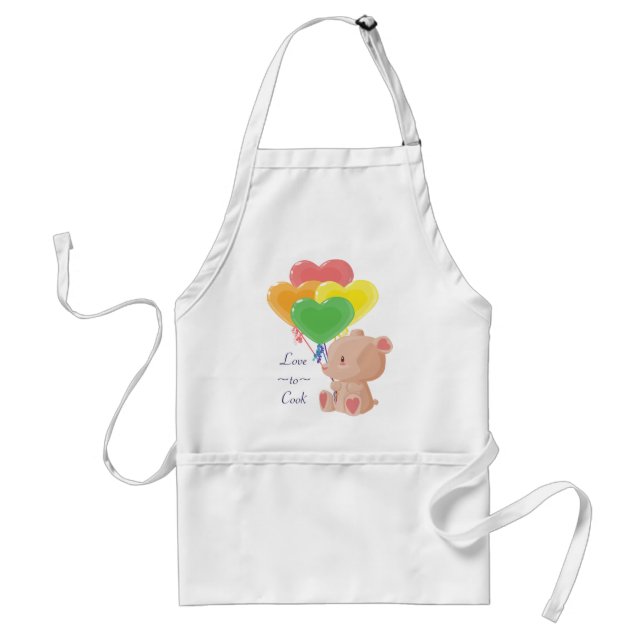 Balloon Bear Apron (Front)