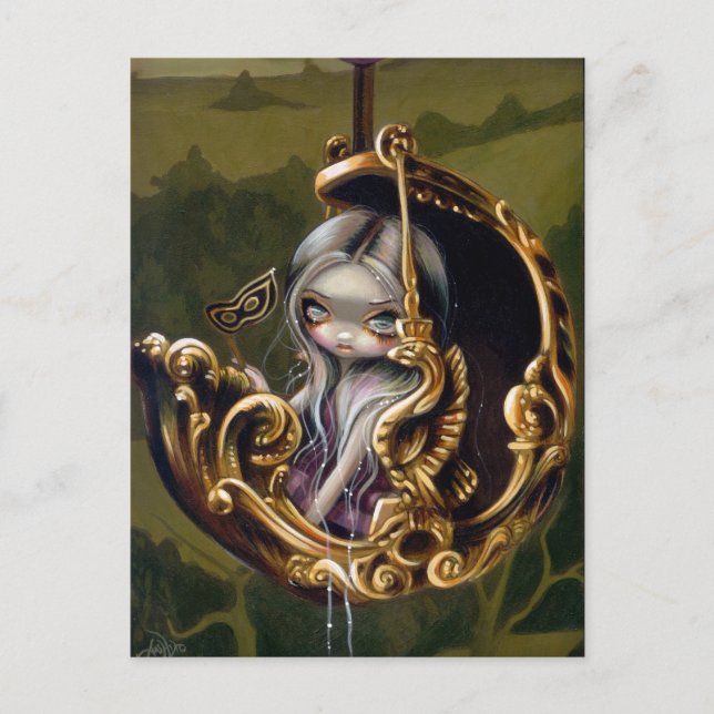 "Balloon Chariot" Postcard (Front)