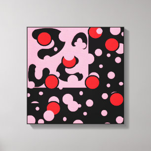Balloon Clouds Group Canvas Print