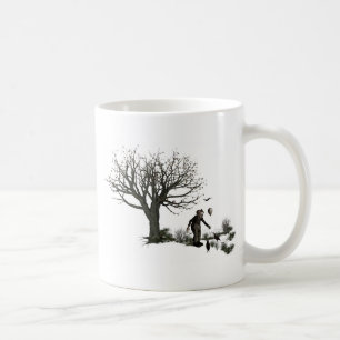 Balloon Clown Old Tree & Black Birds Original Coffee Mug