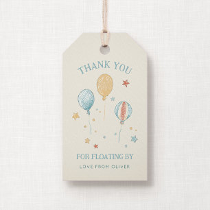 Balloon Daydream Party Favour Thank You Tag