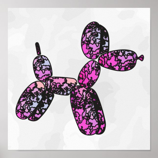 Balloon Dog A Poster (Front)