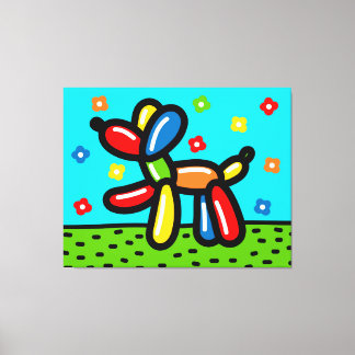 Balloon Dog Canvas Art